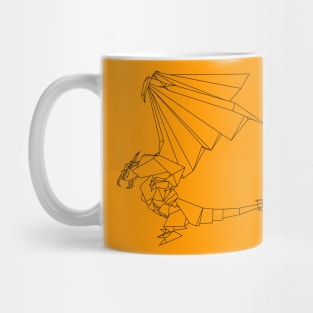 Origami Dragon Mug